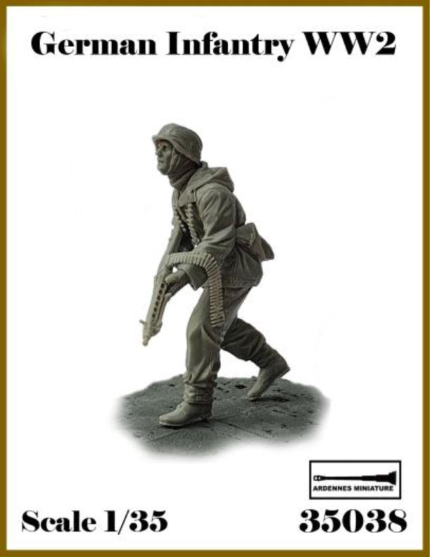 ARDENNES MINIATURE 1/35 WW2 German Infantry WW2 #2
