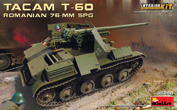 Miniart 1:35 - Romanian 76mm SPG Tacam T-60 Interior Kit