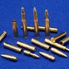 1/35 scale 76,2mm L/42,5 F-34 ZiS-5 brass shells and ammo