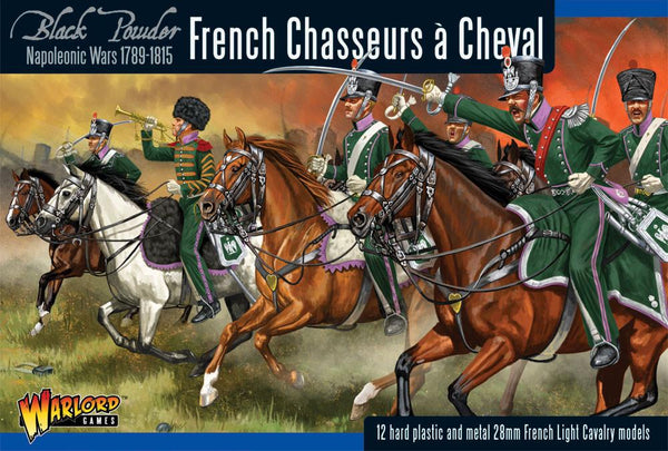 Warlord Games 28mm - NAPOLEONIC FRENCH CHASSEURS & CHEVAL