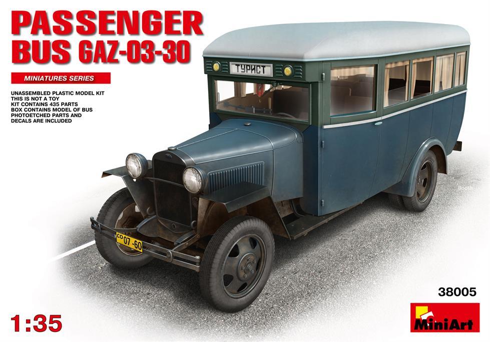 Miniart 1:35 Passenger Bus GAZ-03-30