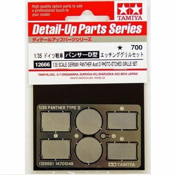 Tamiya 1/35 scale 1/35 Panther D Photo soft Etch Grille