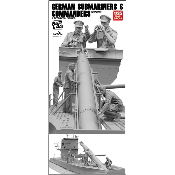 Border Models WW2 German 1/35 German Submariners & Commanders loading