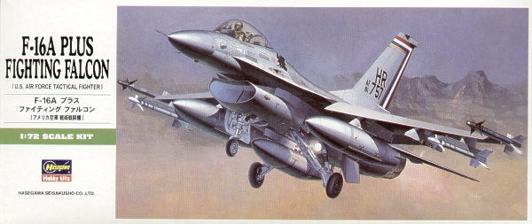 Hasegawa 1:72 F-16A Plus Fighting Falcon