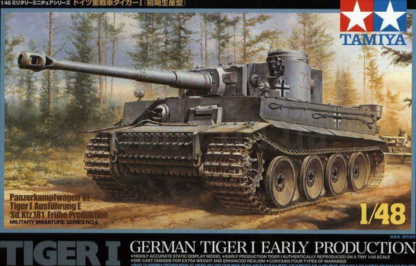 Tamiya 1/48 scale Tiger I Early Production