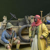 1/35 Scale resin model kit WWI Anzac soldier & Arab Warrior