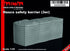 1/35 scale 3D printed model kit - Hasco safety barrier (3er) / 1:35