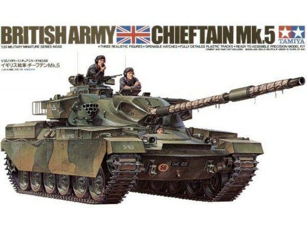 Tamiya 1/35 scale British Chieftain Mk. 5 Tank