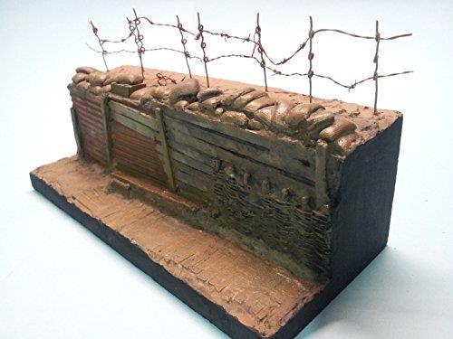 FoG Models 1/35 Scale  WW1 style Trench #1 - 200mm long, 90mm high and 70mm deep