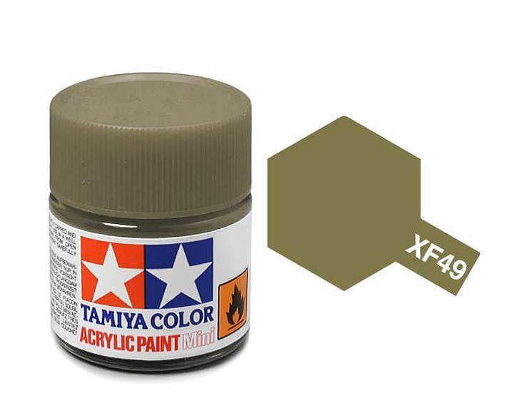 TAMIYA MINI ACRYLIC - ACRYLIC MINI XF-49 KHAKI
