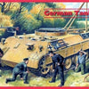 ICM - German Tank Crew (1943-1945) (4 figures - 1 officer, 1 unterofficer, 2 soldiers)