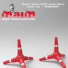 Modern Police traffic Cones (2pcs) / 1:24