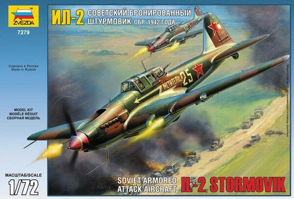 Zvezda 1/72 scale Russian Soviet IL-2 RR