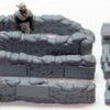 Configurable Sandbags Checkpoint Crates 1/35 Scale resin model kit