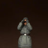 1/35 scale resin figure kit WW2 German WSS officer for anti-tank or anti-aircraft artillery.