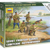 Zvezda 1/72 scale SOVIET FRONTIER GUARDS