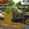 MaiM 1/35 Vietnamese Farmer + Cow + Plow #2