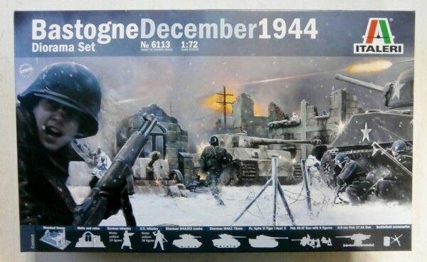 ITALERI 1/72 FIGURES BATTLE OF BASTOGNE BATTLE SET DEC44