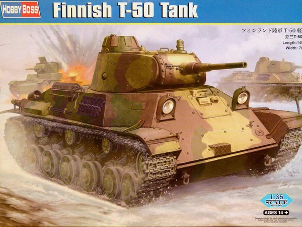 Hobbyboss 1:35 - Finnish T-50 Tank