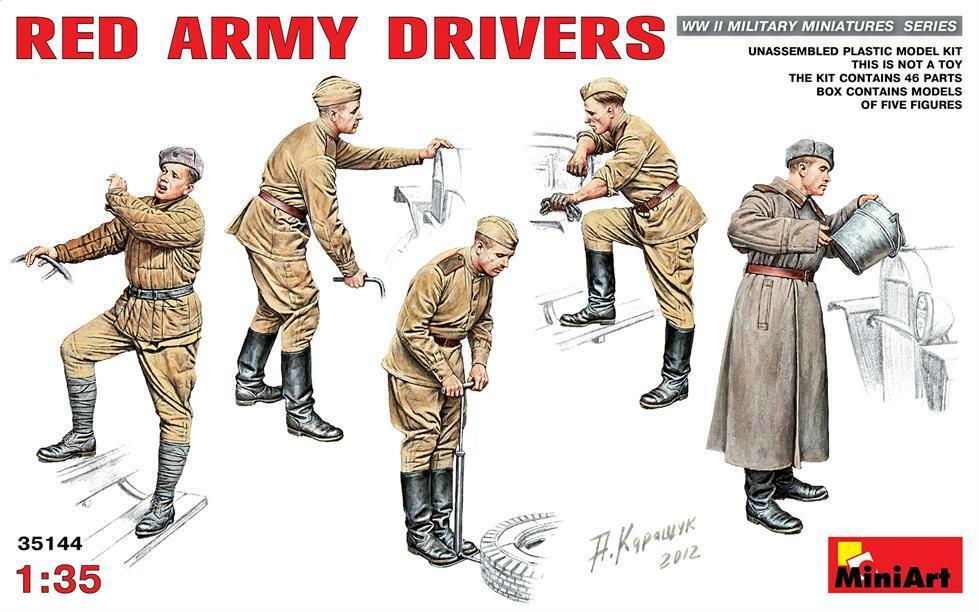 Miniart 1:35 Red Army Drivers