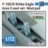 DEF Models 1/72 	F-15E/K Strike Eagle Aces II seat set- Wool pad(for Academy 1/72)