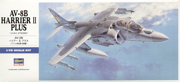 Hasegawa 1:72 AV-8B Plus Harrier II