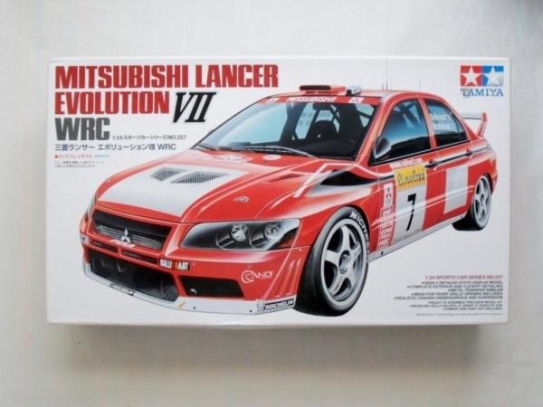 TAMIYA 1/24 CARS LANCER EVOLUTION V11 WRC car model kit