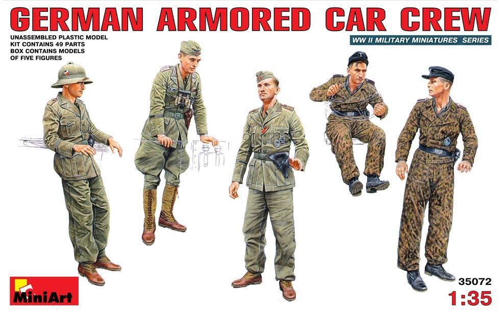 Miniart 1:35 German Armoured Car Crew