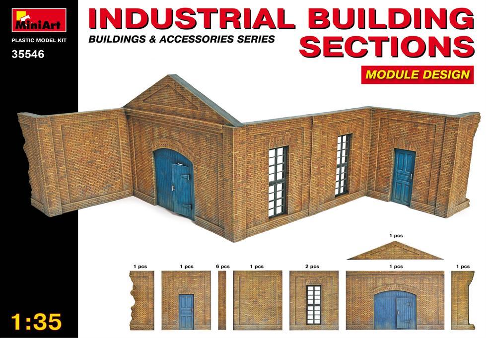 Miniart 1:35 Industrial Building Sections
