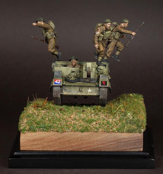 SOGA WW2 1/35 Crew British infantry for Universal Carrier.