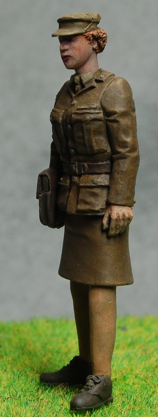 1/35 scale model kit WW2 British ATS Driver #2