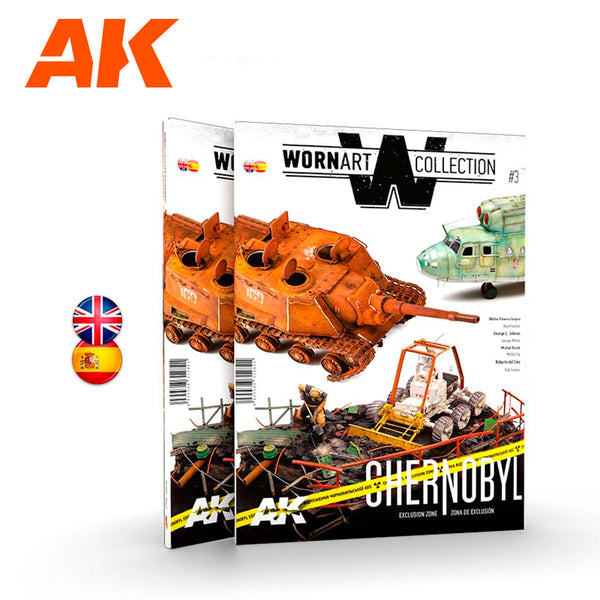 AK Interactive Book - WORN ART COLLECTION #04 CHERNOBYL