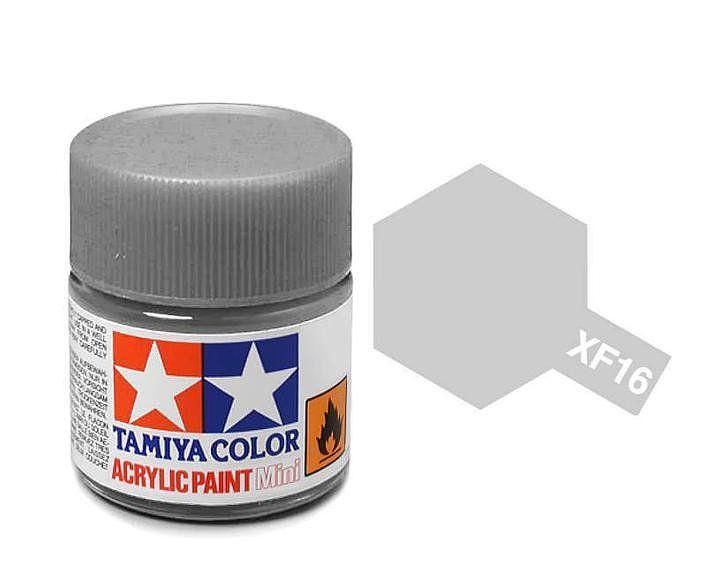 TAMIYA MINI ACRYLIC - ACRYLIC MINI XF-16 FLAT ALUMINUM