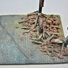 1/35 Scale  Tram stop Ruin  Ruined Building and Diorama Base