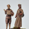 1/35 scale WW2 British ATS riders (2 fig set)