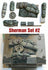 1/35 scale resin Sherman Tank Engine Deck and Stowage Sets #2