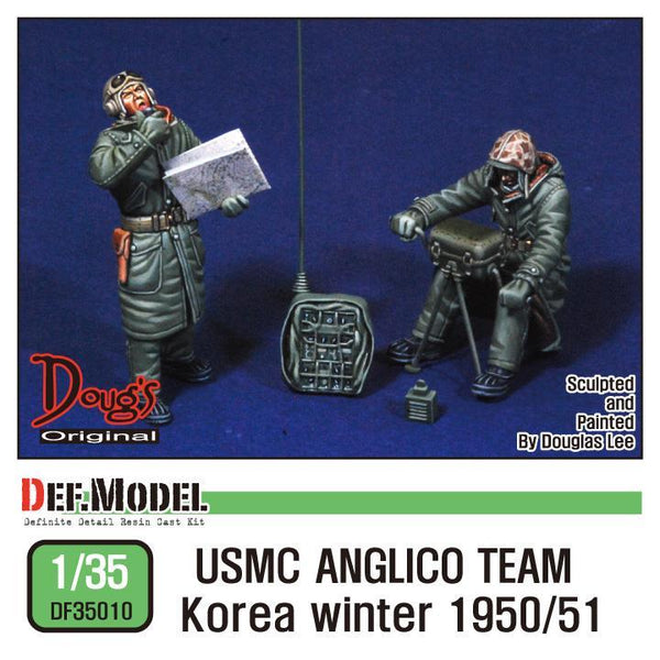 1/35 Scale resin model kit USMC ANCLICO Team Korea Winter 1950/51