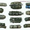 1/35 Scale resin kit Tents & Tarps Set  #11 Military model accessory