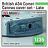 DEF Models 1/35 British A34 Comet Mantlet Canvas cover set - Late