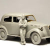 1/35 Scale Resin kit FIAT BERLINA 1100 MILITARE (with fig.)