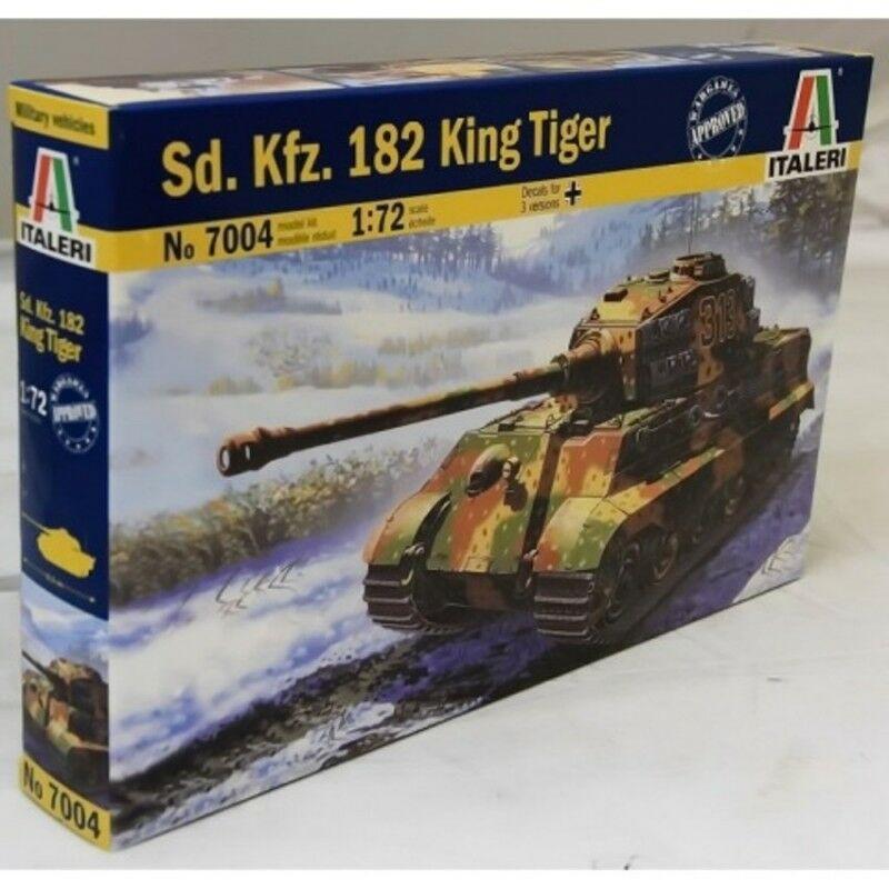 ITALERI 1/72 scale WW2 German KING TIGER tank | Fields of Glory Models