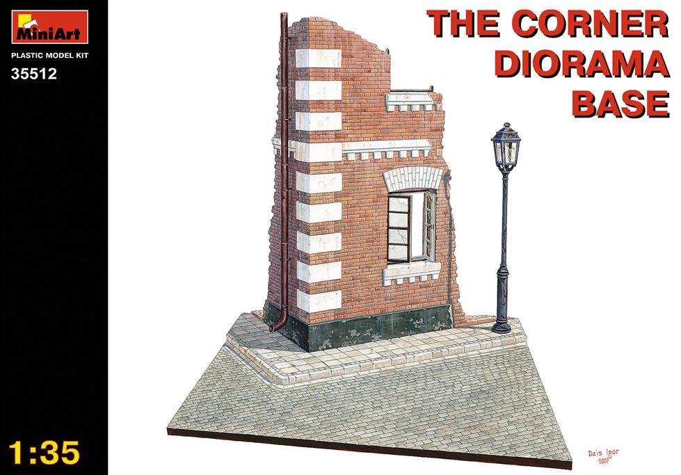 Miniart 1:35 The Corner Diorama Base