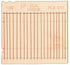 Model Scene - WOODEN FENCES 1:35 Straight cut privacy fence