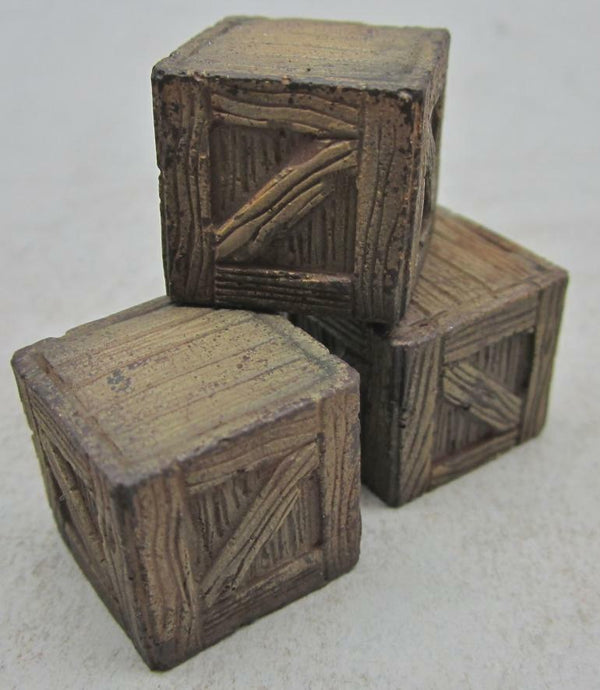 1/35 Scale Wooden Crates Large 3 Pack