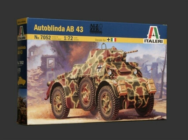 ITALERI 1/72 scale tank model kit AUTOBLINDA AB 43