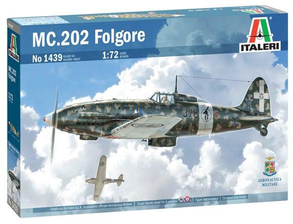 Italeri 1/72 Macchi MC.202 Folgore WW2 Italian Regia Aeronautica