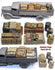 1/35 Scale Resin kit Opel Blitz WW2 German Cargo Truck Load #4