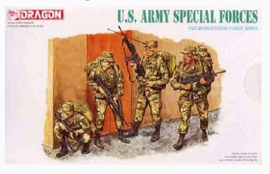 Dragon 1/35 scale U.S. ARMY SPECIAL FORCES