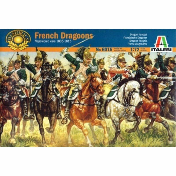 ITALERI 1/72 FIGURES FRENCH DRAGOONS (1815)