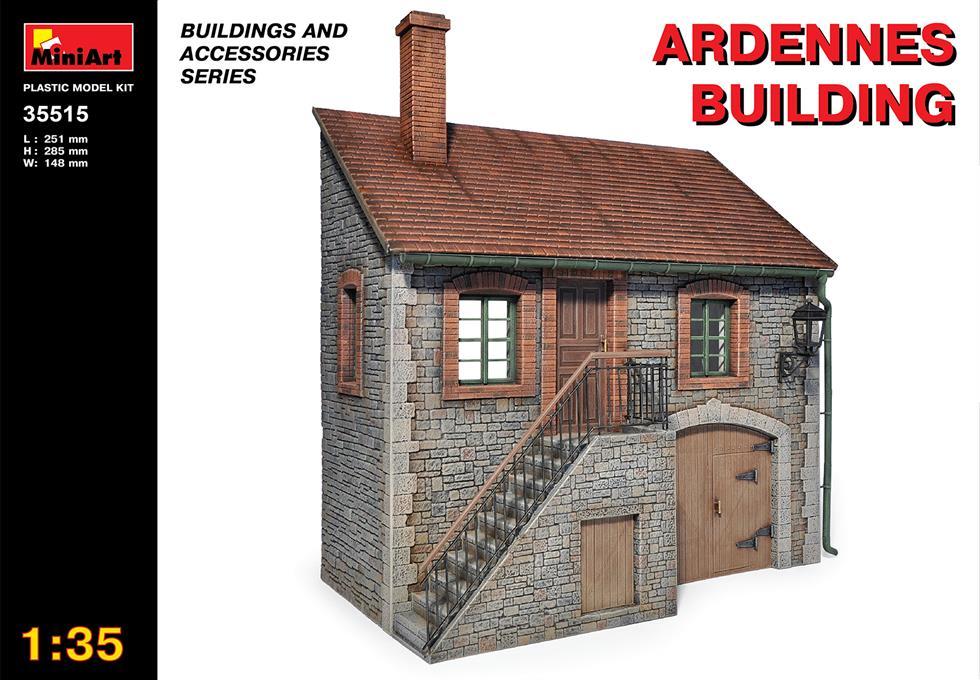 Miniart 1:35 Ardennes Building